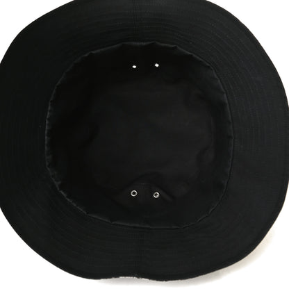 Christian Dior Polyester Cotton Oblique Teddy-D Brim Bucket Hat 57 Black 5 of 9