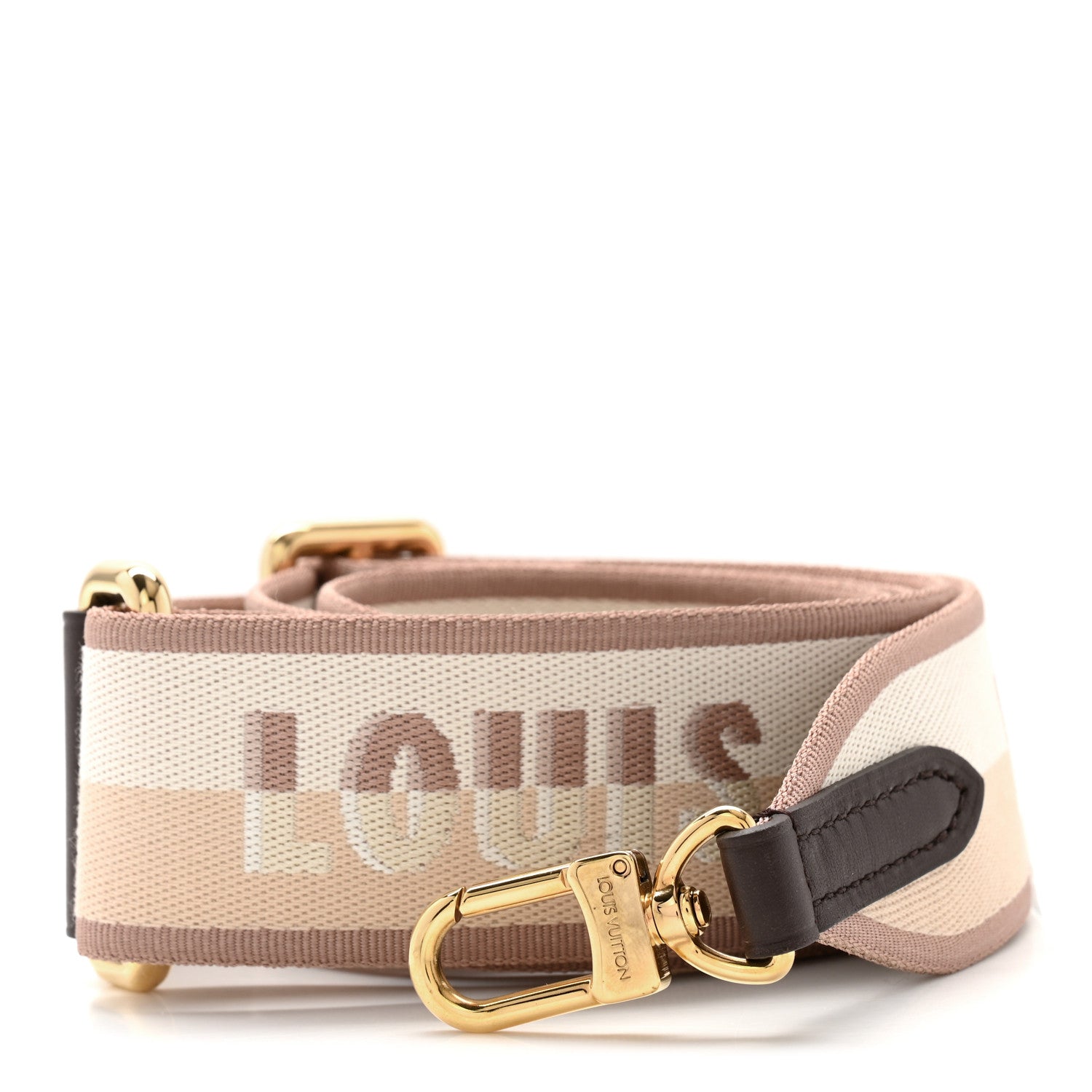 Louis Vuitton Jacquard Speedy Bandouliere 20 Shoulder Strap Beige Brown 1 of 4