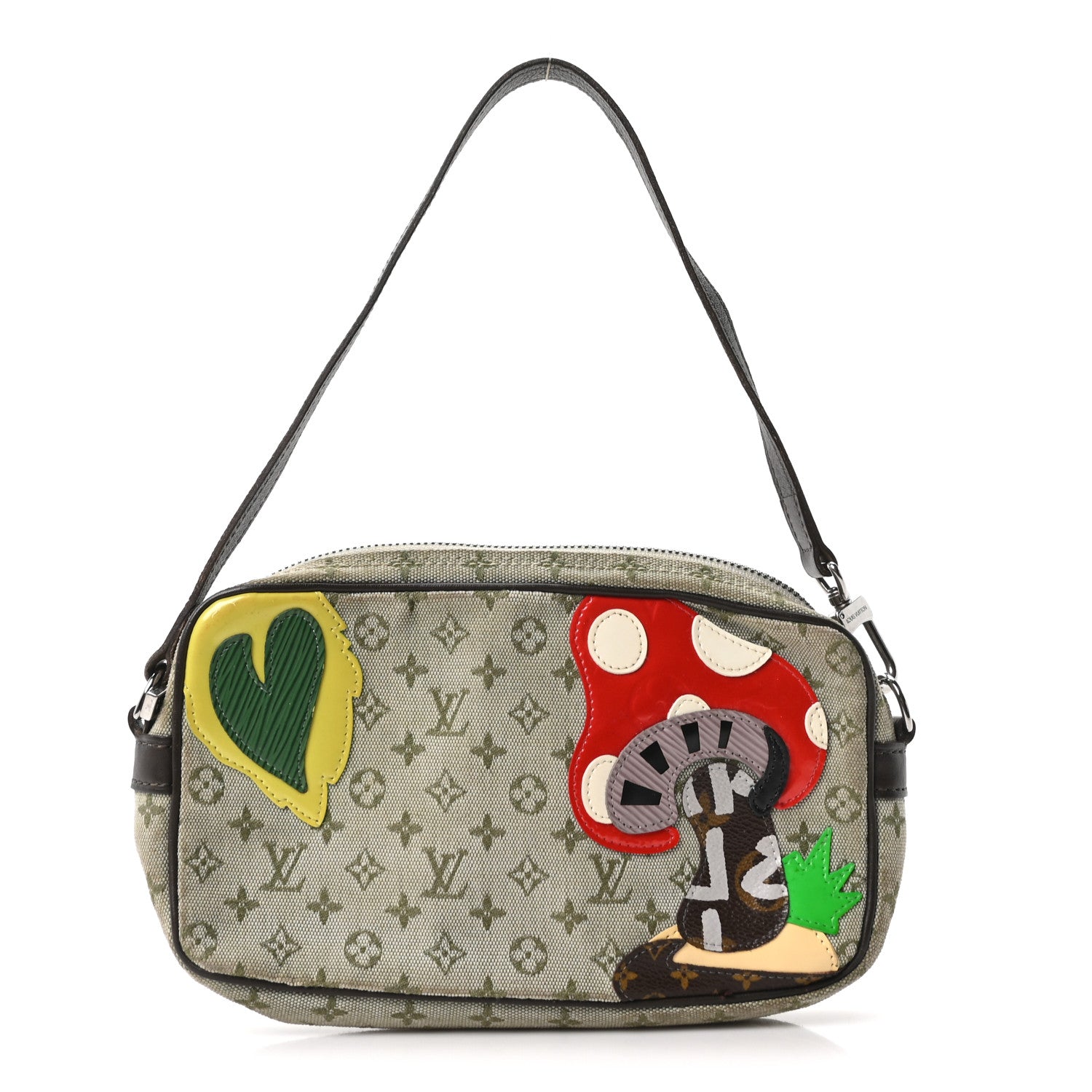 Louis Vuitton Mini Monogram Conte de Fees Mushroom Pochette Kaki 1 of 10