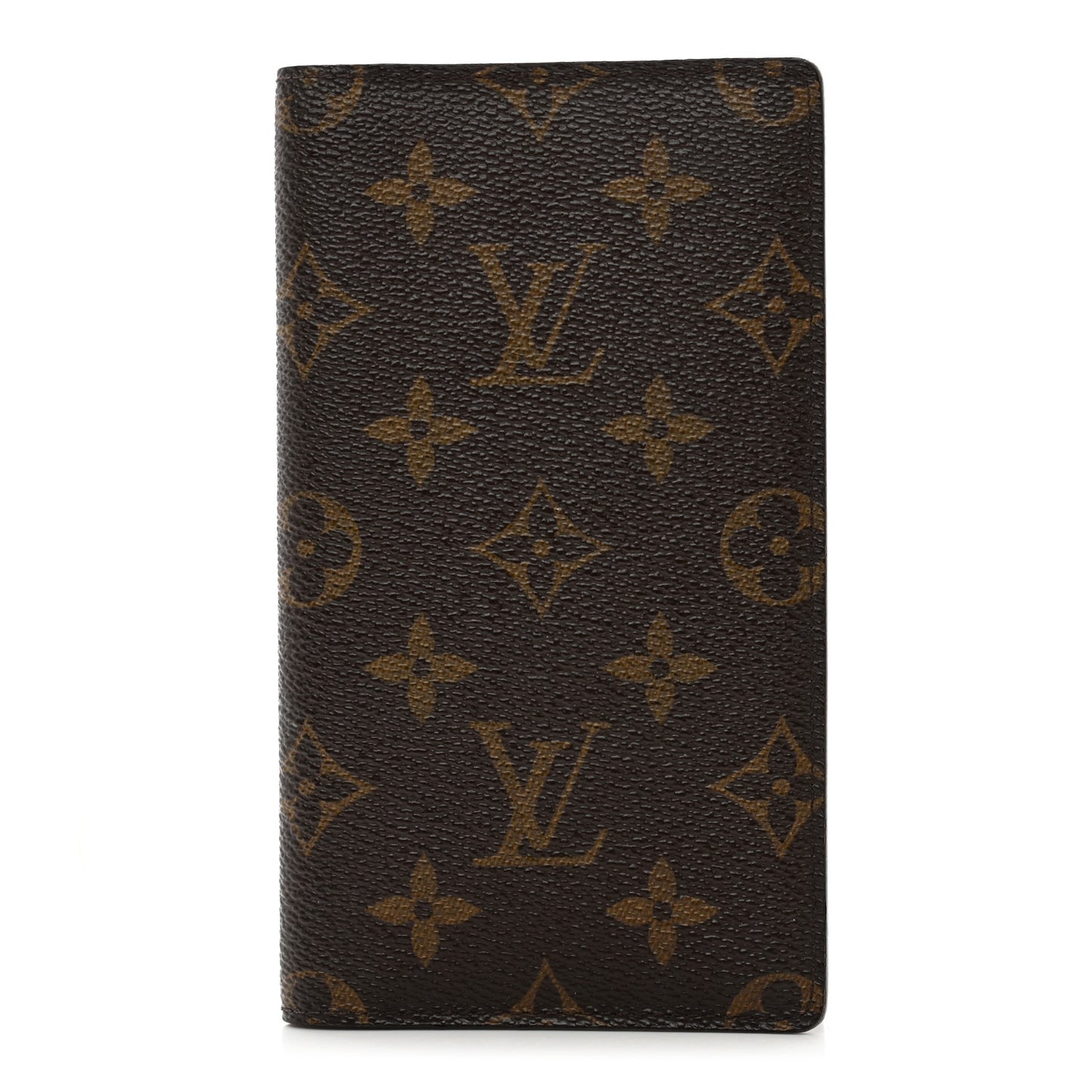Monogram Checkbook Holder Case Wallet