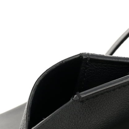 Saint Laurent Calfskin Large Shopping Tote Black 14 of 14