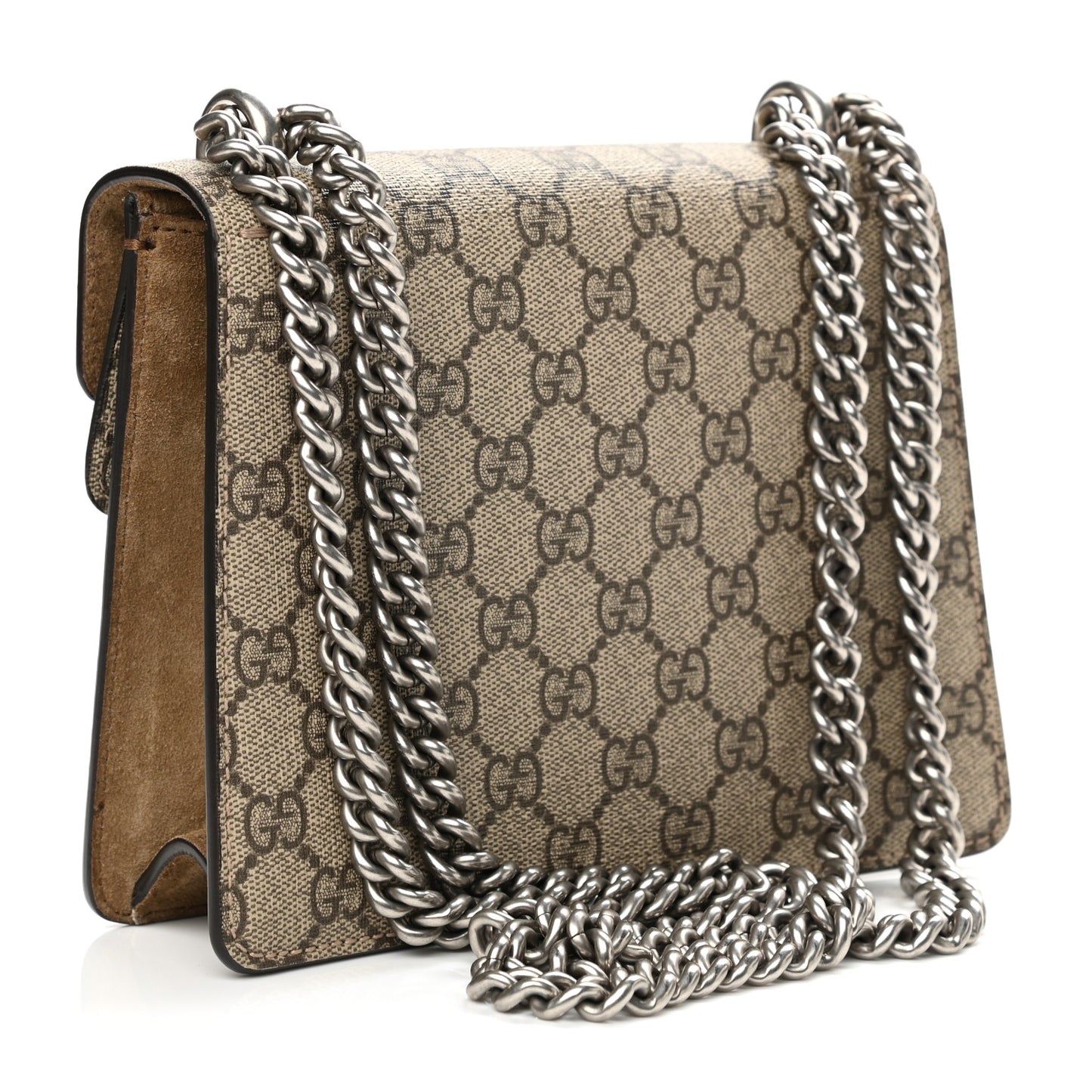 GG Supreme Monogram Mini Dionysus Shoulder Bag Taupe