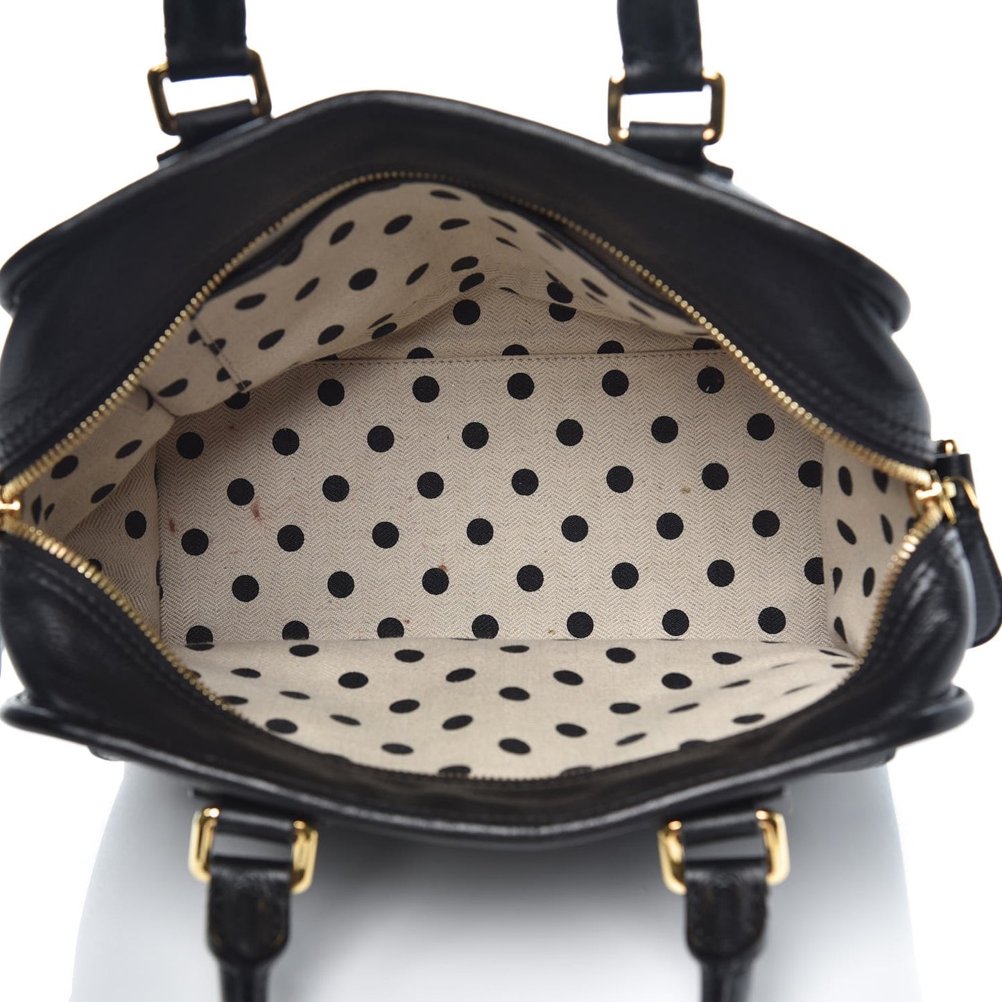Grained Calfskin Cruz Tote Black