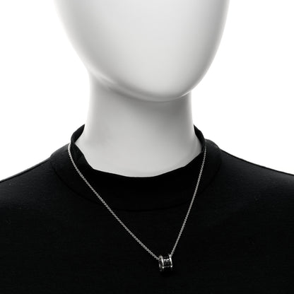 Bulgari Sterling Silver Ceramic Save The Children Pendant Necklace 2 of 4
