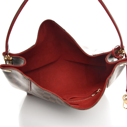 Louis Vuitton Damier Ebene Caissa Hobo Cherry 5 of 10