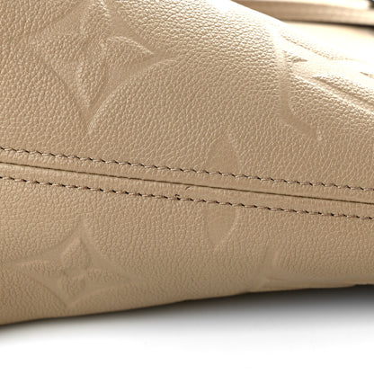 Louis Vuitton Empreinte Monogram Giant Neverfull MM Tourterelle 10 of 10