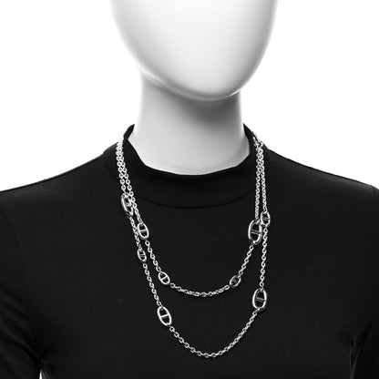 Hermes Sterling Silver Farandole Necklace 120 2 of 6