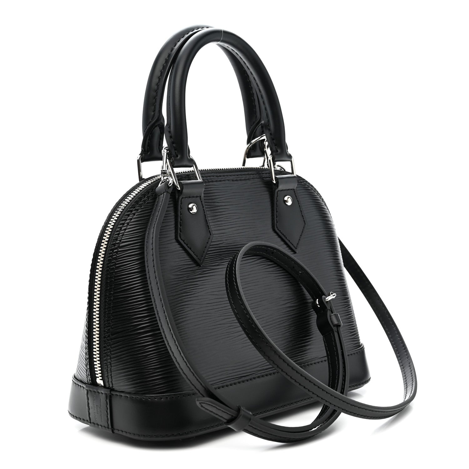 Louis Vuitton Epi Alma BB Black 3 of 10
