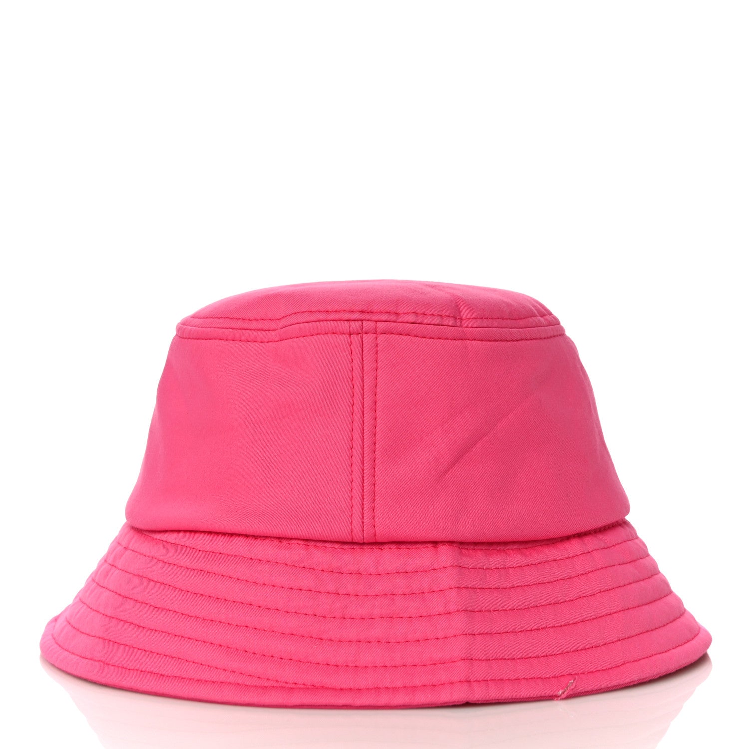 Chanel Canvas CC Bucket Hat M Fuchsia Orange 3 of 6