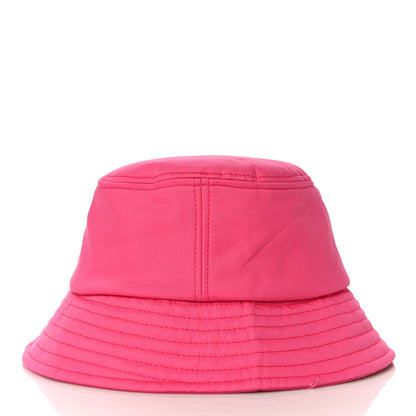 Chanel Canvas CC Bucket Hat M Fuchsia Orange 3 of 6