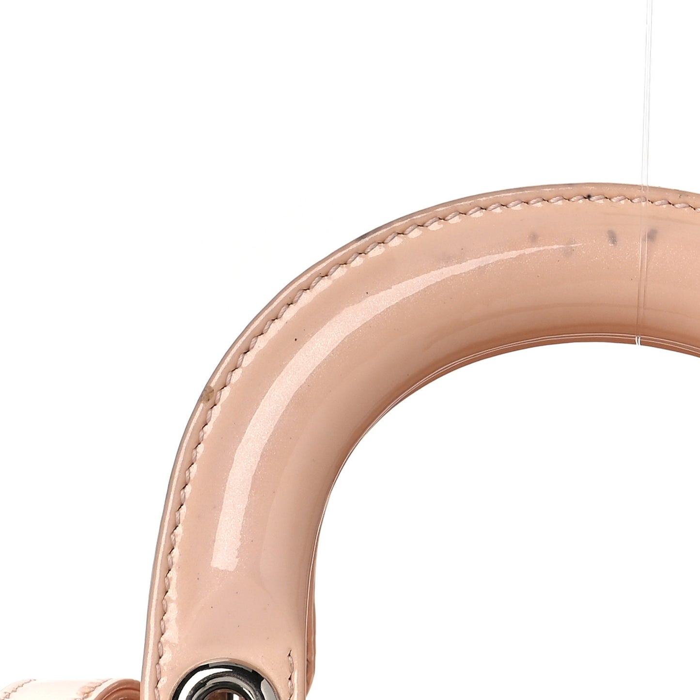 Patent Cannage Mini Lady Dior Pale Pink