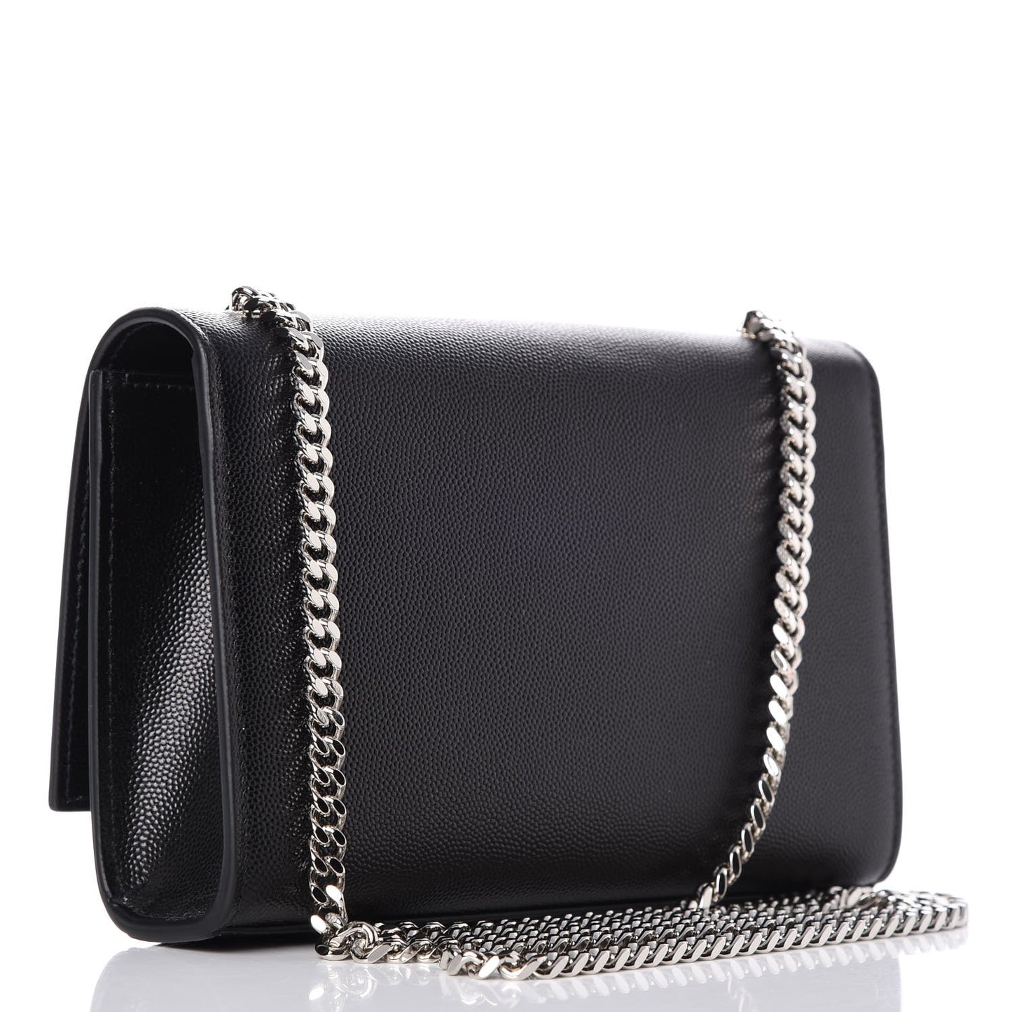 Grain De Poudre Small Monogram Kate Satchel Black