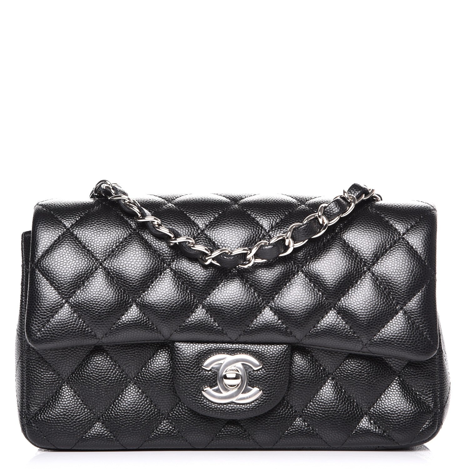 Chanel Caviar Quilted Mini Rectangular Flap Black 1 of 7