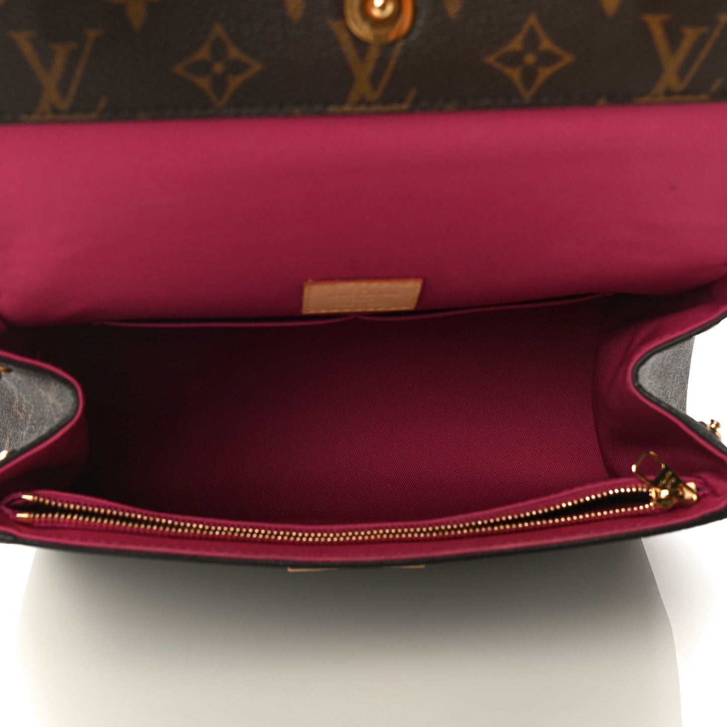Monogram Cluny BB Bordeaux Fuchsia