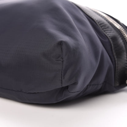 Saint Laurent Nylon City Fold Up Backpack Belt Bag Navy 11 of 15