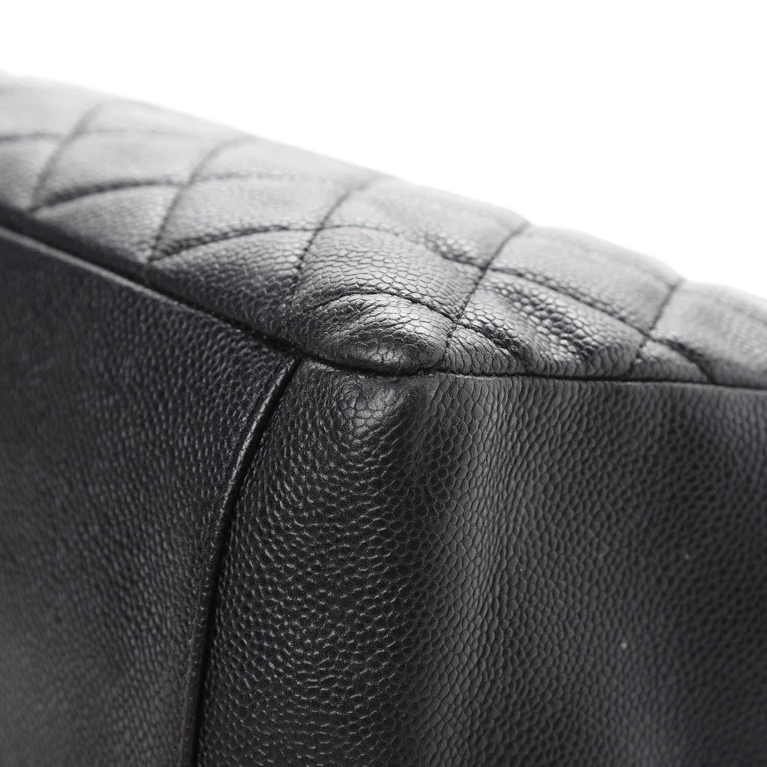 Chanel Caviar Quilted Grand Shopping Tote GST Black 11 of 17