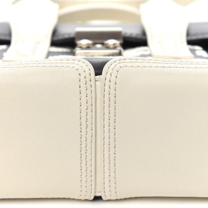 3.1 Phillip Lim Mini Embroidered Pashli Satchel White Black 10 of 13