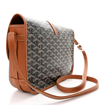 Goyard Goyardine Belvedere II MM Messenger Bag Black Gold 3 of 9