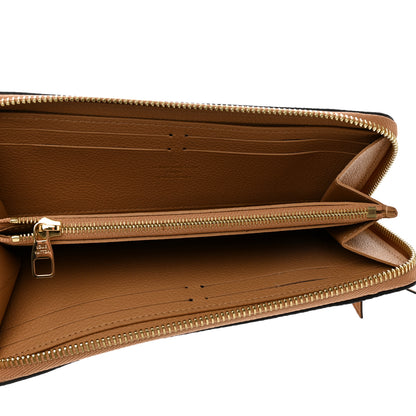 Louis Vuitton Empreinte Monogram Giant Clemence Wallet Arizona Creme 5 of 10