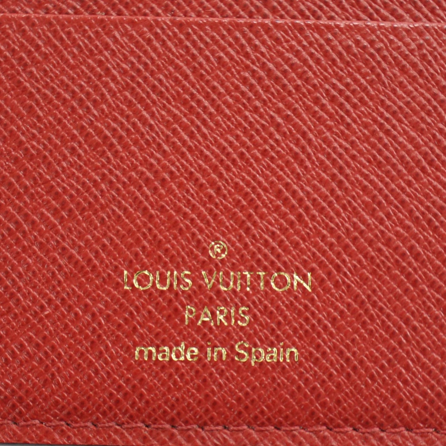 Monogram Insolite Wallet Red