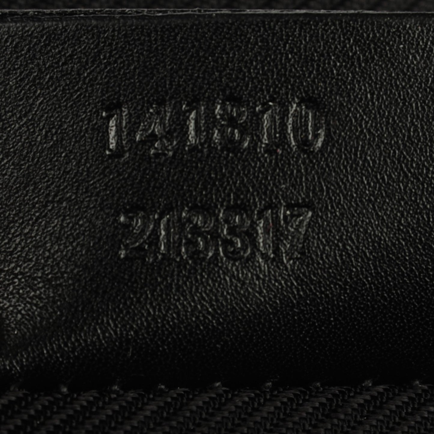 Guccissima GG Cosmetic Case Black