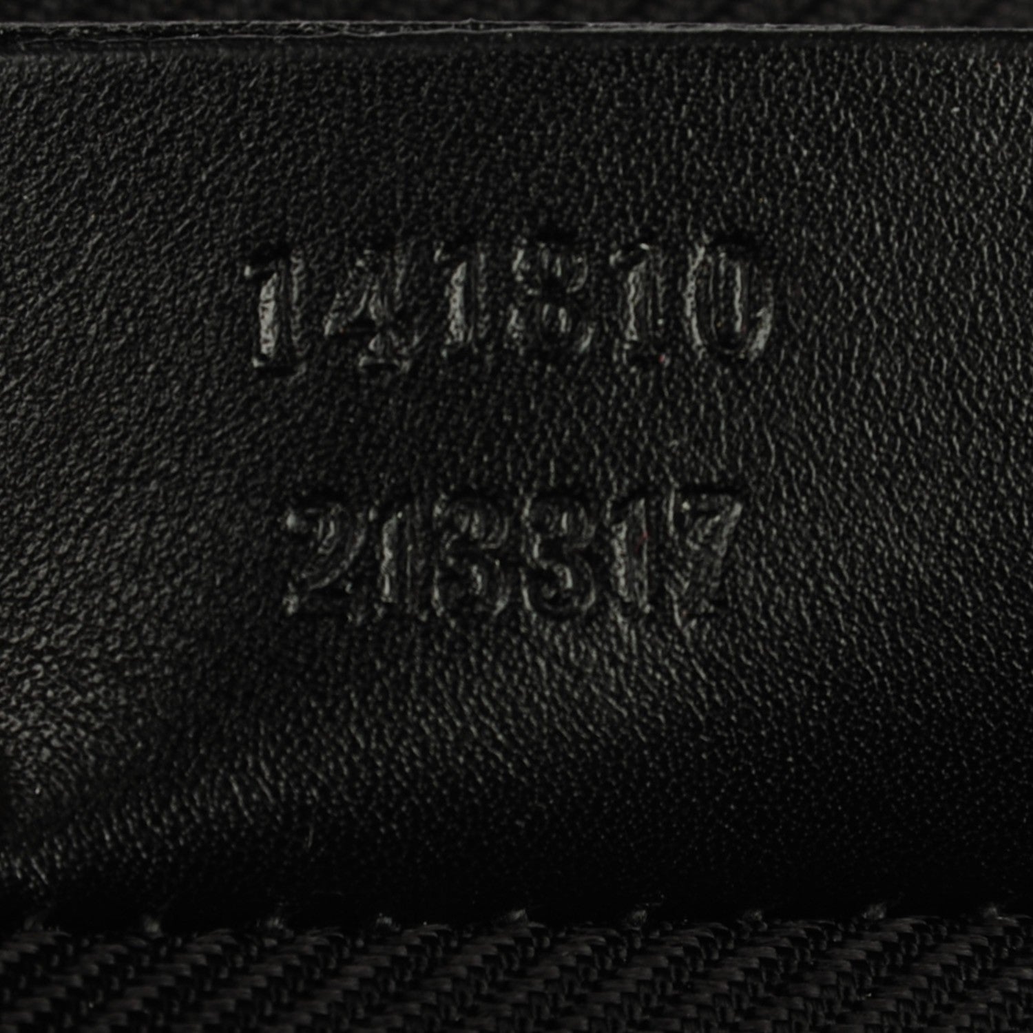 Gucci Guccissima GG Cosmetic Case Black 7 of 7