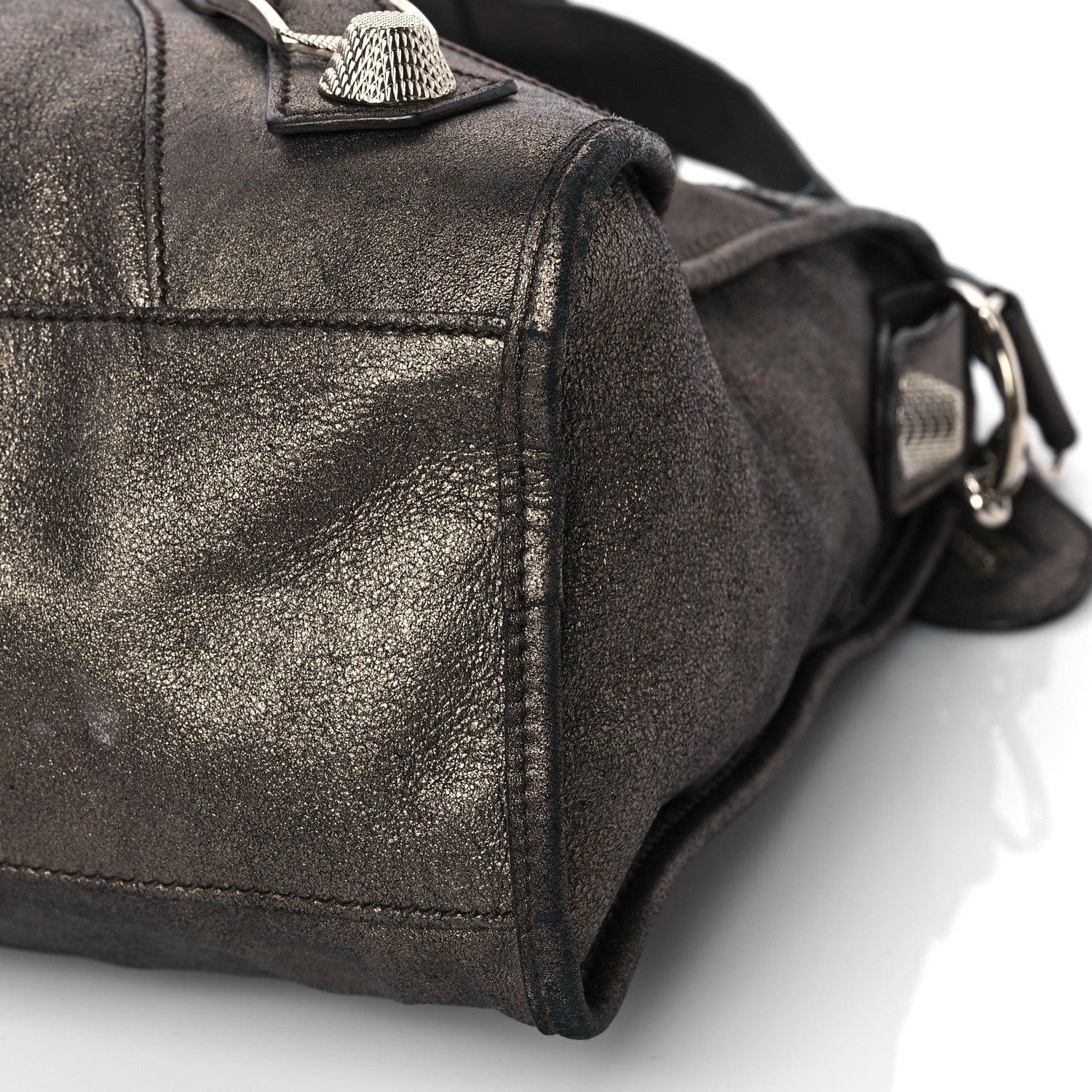 Balenciaga Craquele Calfskin Giant 21 Silver Hardware City Bronze 14 of 14