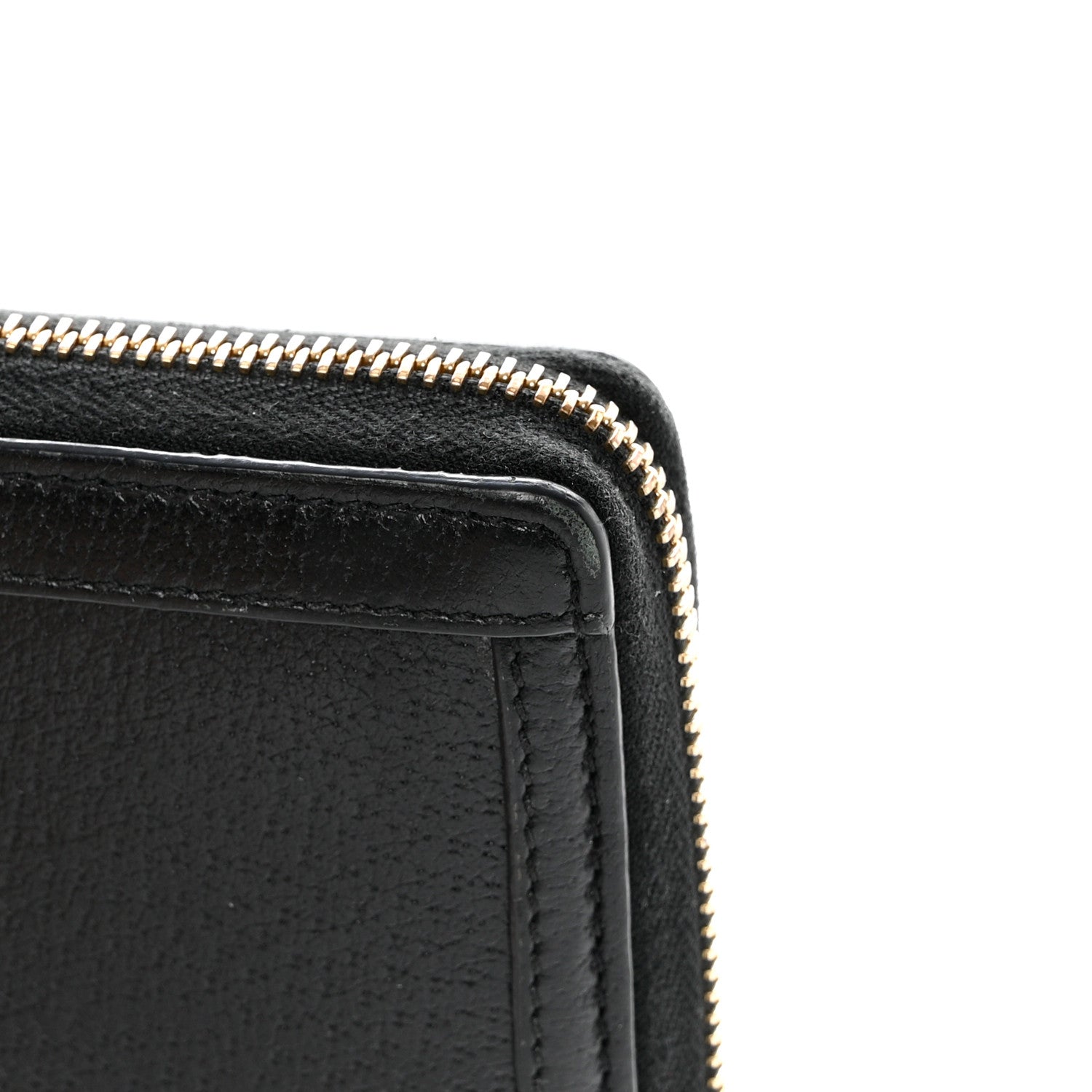 Gucci Calfskin Web Ophidia Zip Around Wallet Black 9 of 11