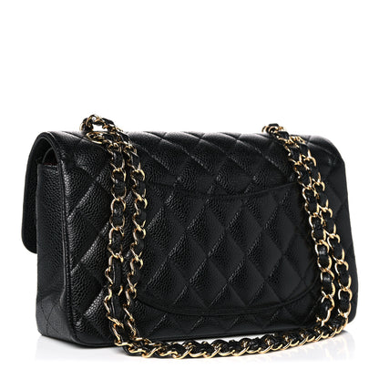 Chanel Caviar Quilted Small Double Flap Black 3 of 12