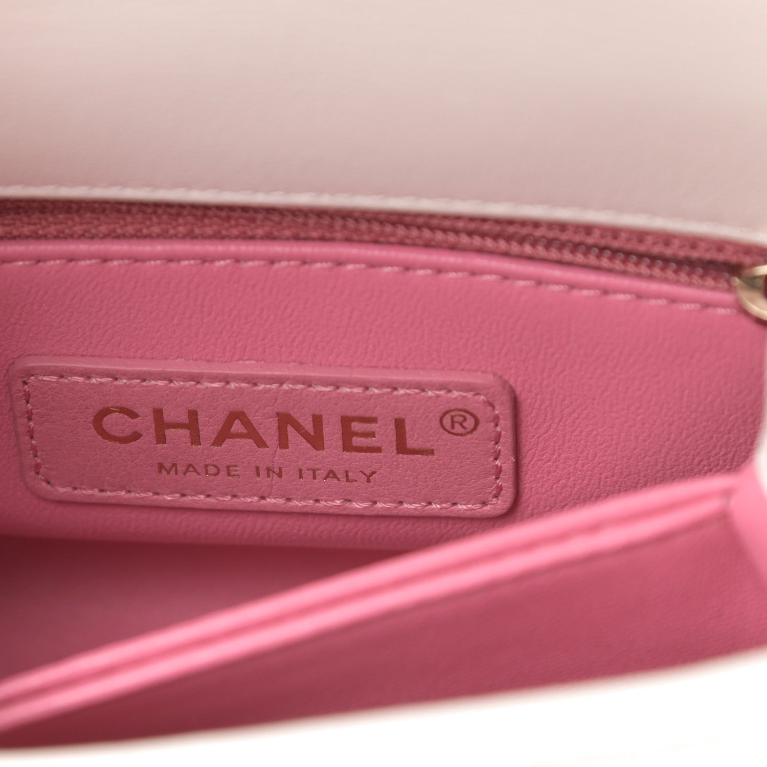 Chanel Goatskin Quilted Extra Mini Rainbow Coco Handle Flap White 6 of 11