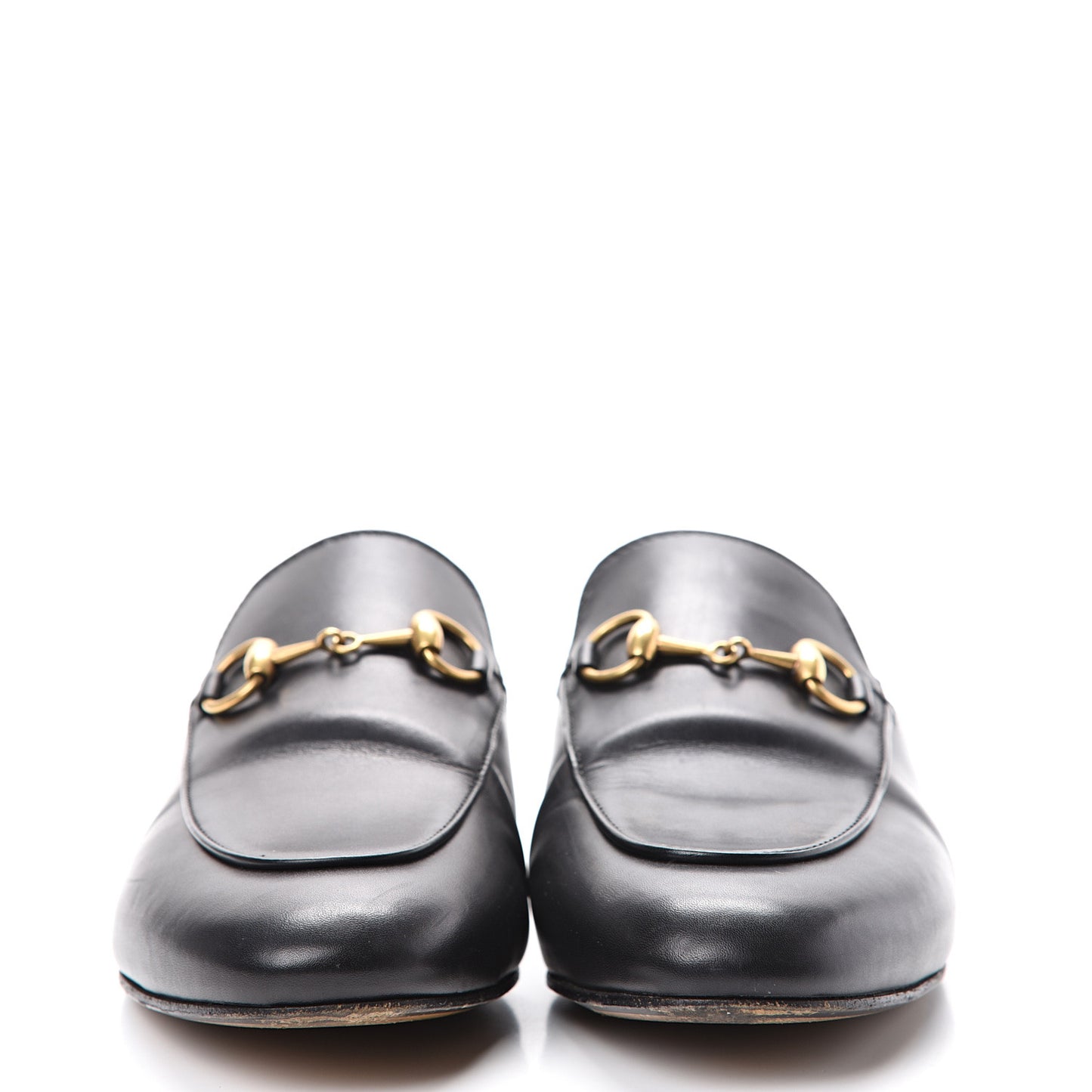 Calfskin Womens Princetown Slippers 36 Black