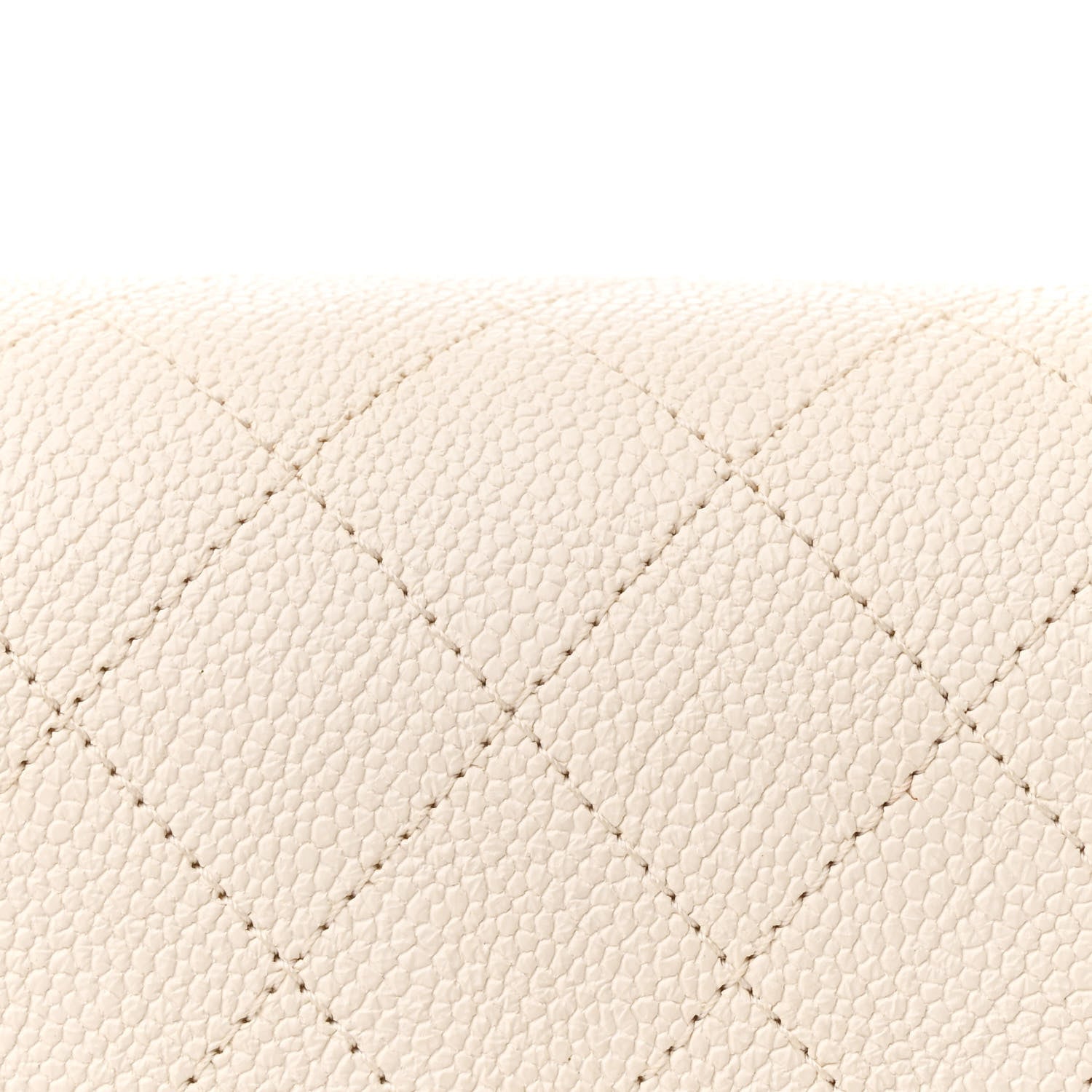 Chanel Grained Calfskin Quilted Small Cuba Top Handle Flap White 8 of 10