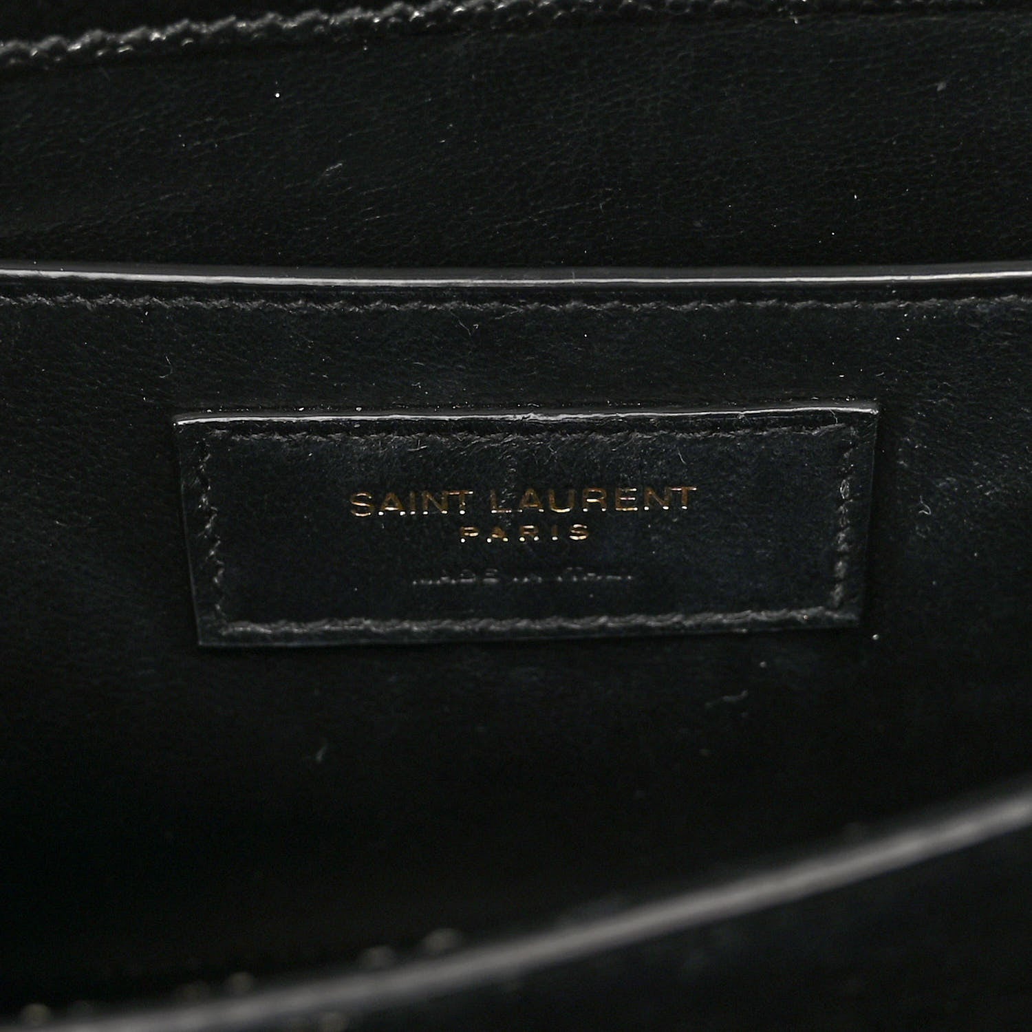 Saint Laurent Grain de Poudre Medium Classic Monogram Cassandra Top Handle Black 6 of 9