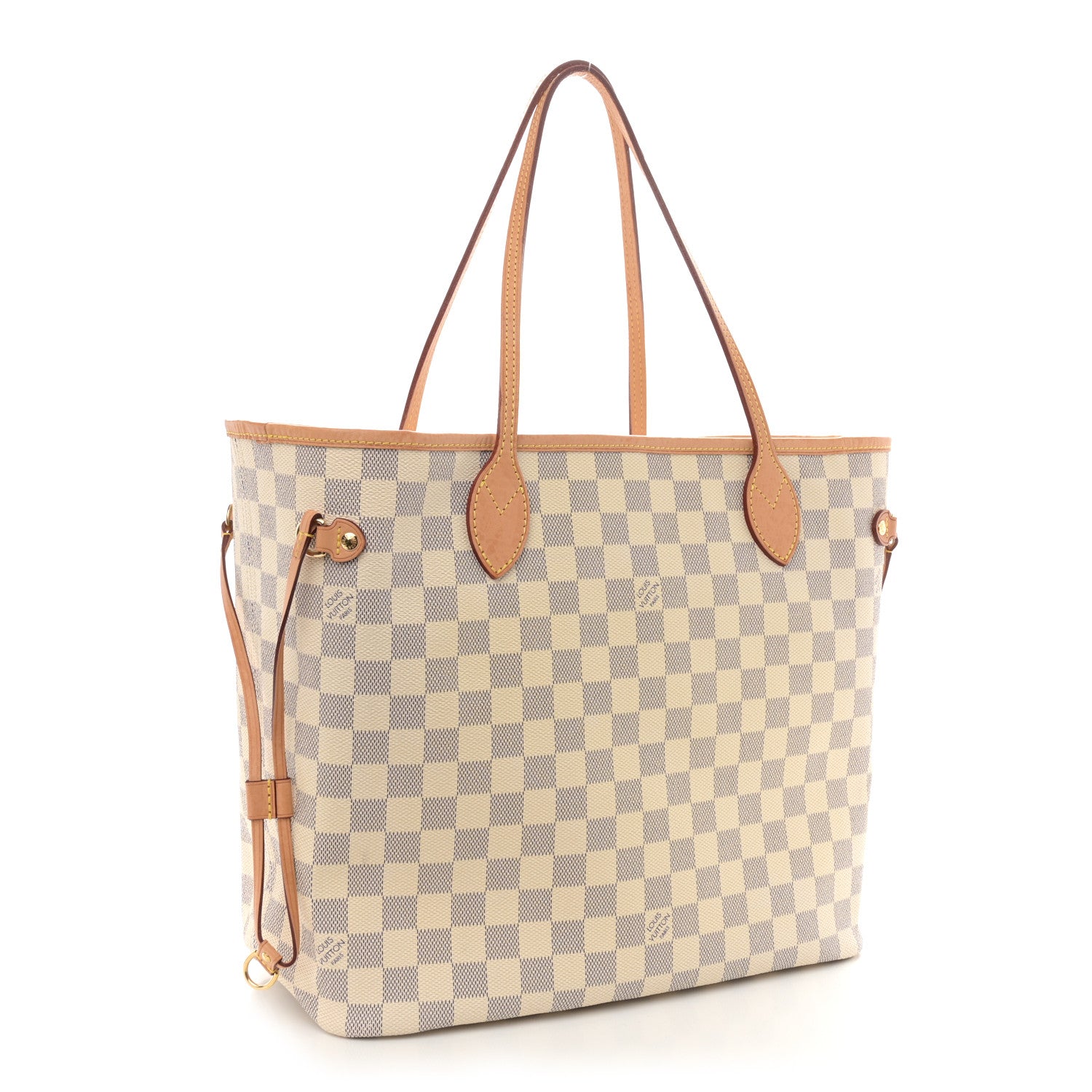 Louis Vuitton Damier Azur Neo Neverfull MM 4 of 14