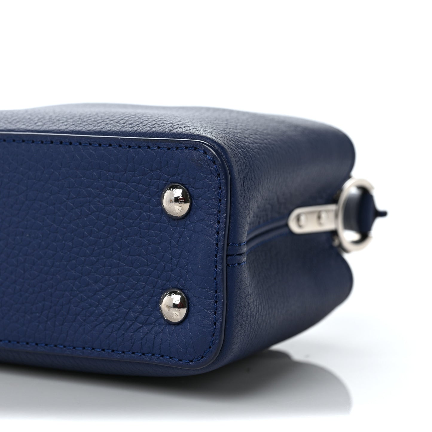 Taurillon Capucines Mini Blue