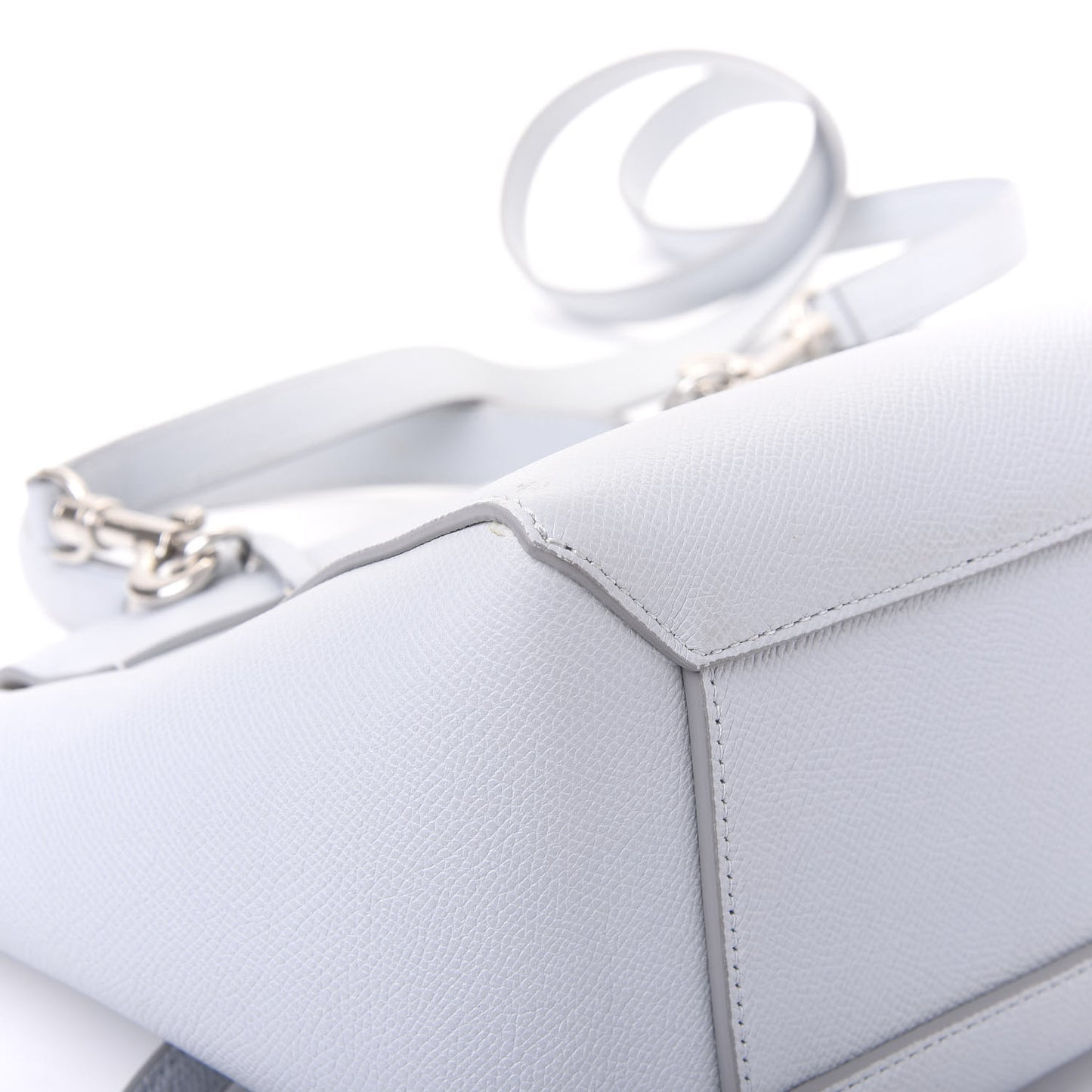 Grained Calfskin Nano Belt Bag Mineral
