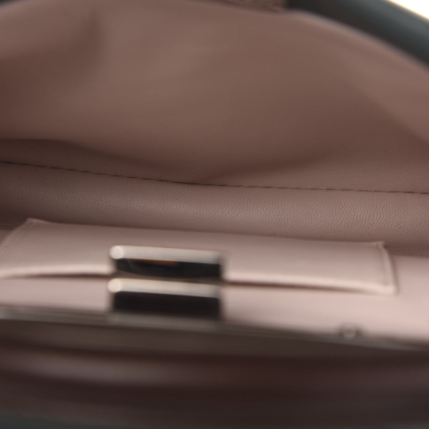 Nappa Colorblock Mini Peekaboo Iconic Satchel Malachite Moresco Rosa Doll