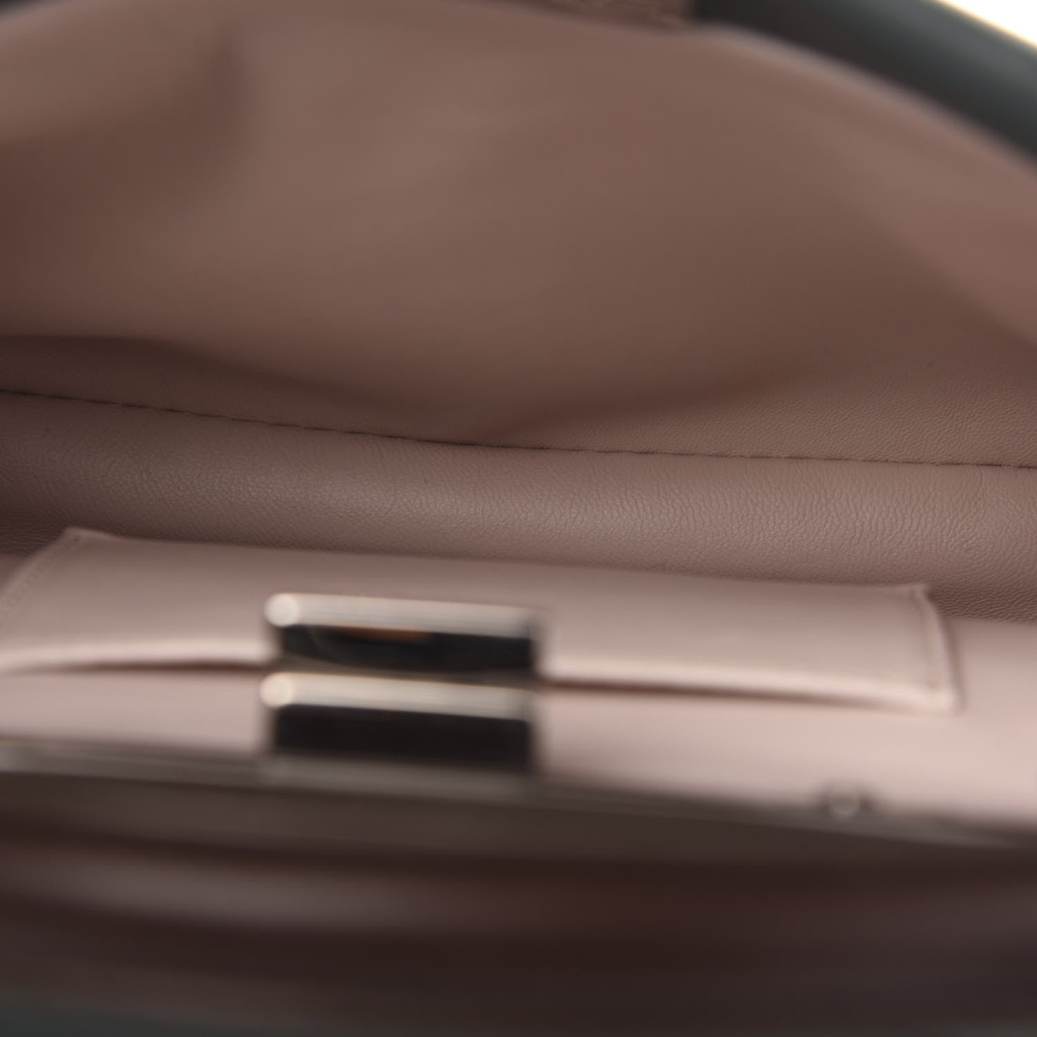 Fendi Nappa Colorblock Mini Peekaboo Iconic Satchel Malachite Moresco Rosa Doll 9 of 12
