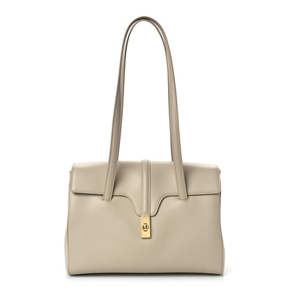 Celine Calfskin Medium Soft 16 Bag Light Grey 1 of 10