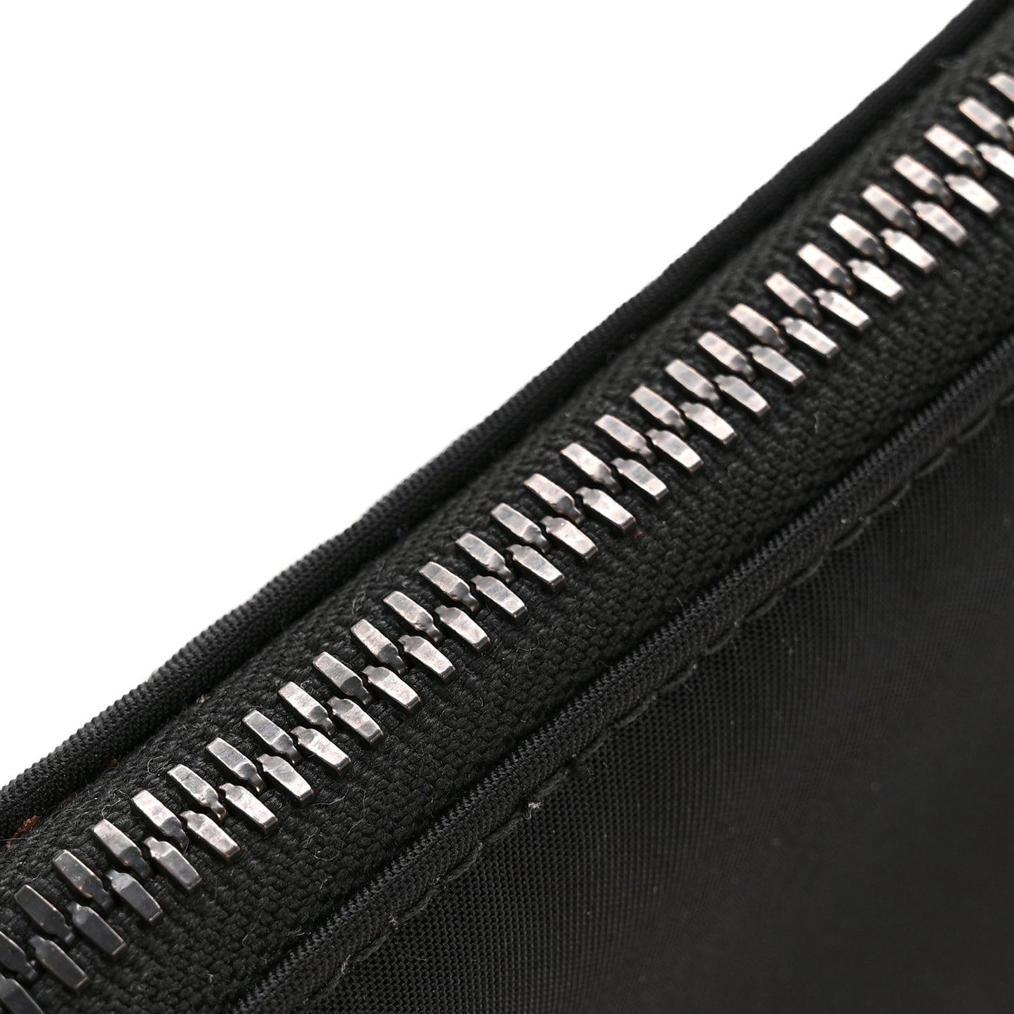 Re-Nylon Saffiano Travel Brique Crossbody Bag Black