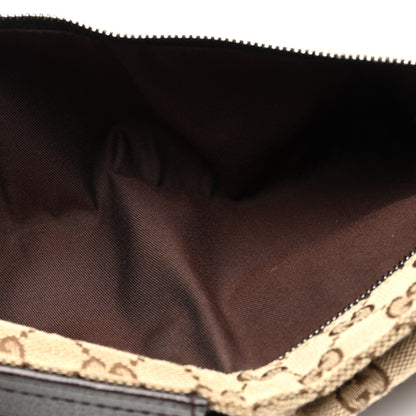 Gucci Monogram Web Belt Bag Dark Brown 5 of 10