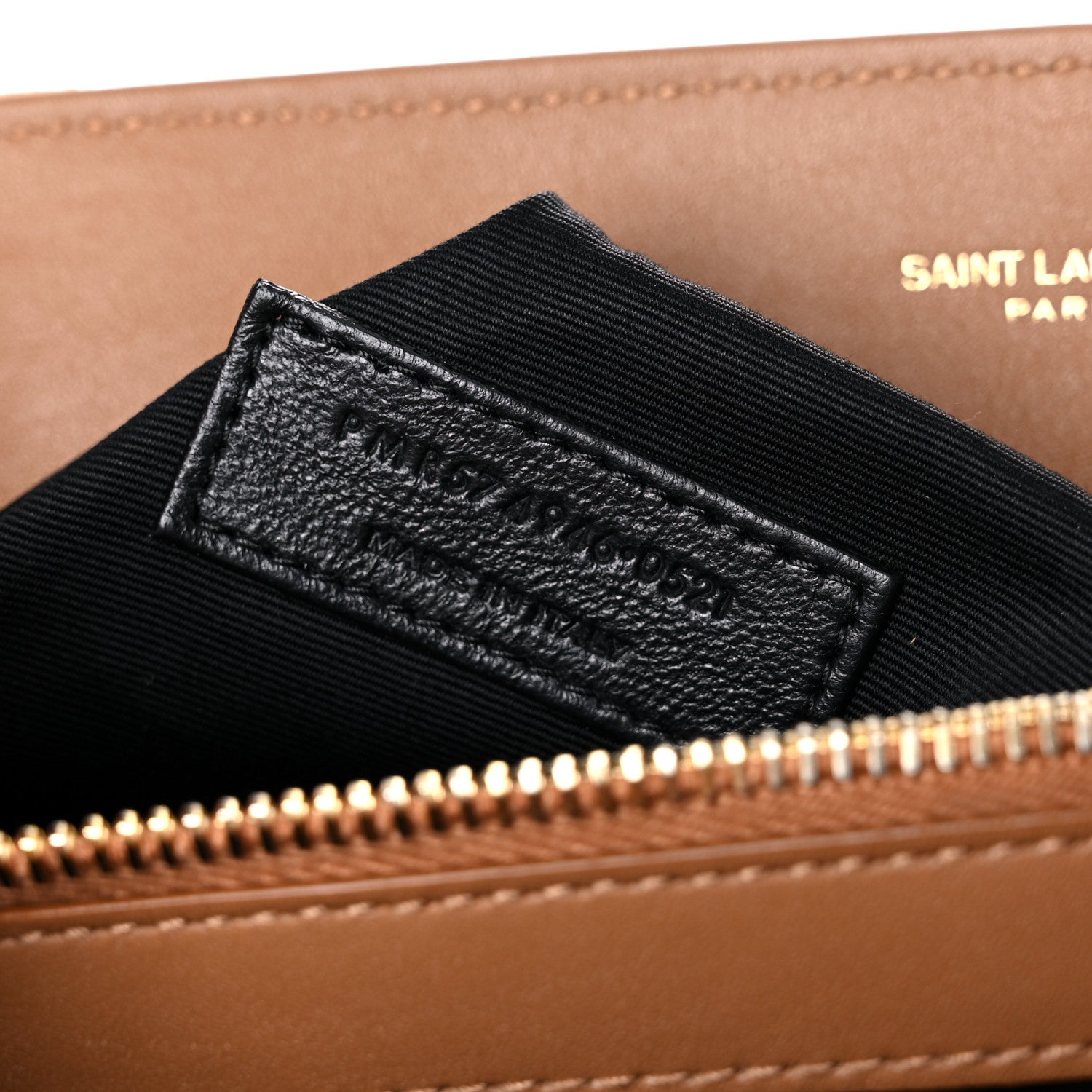 Saint Laurent Suede Y Quilted Monogram Medium Loulou Chain Satchel Cinnamon 8 of 27