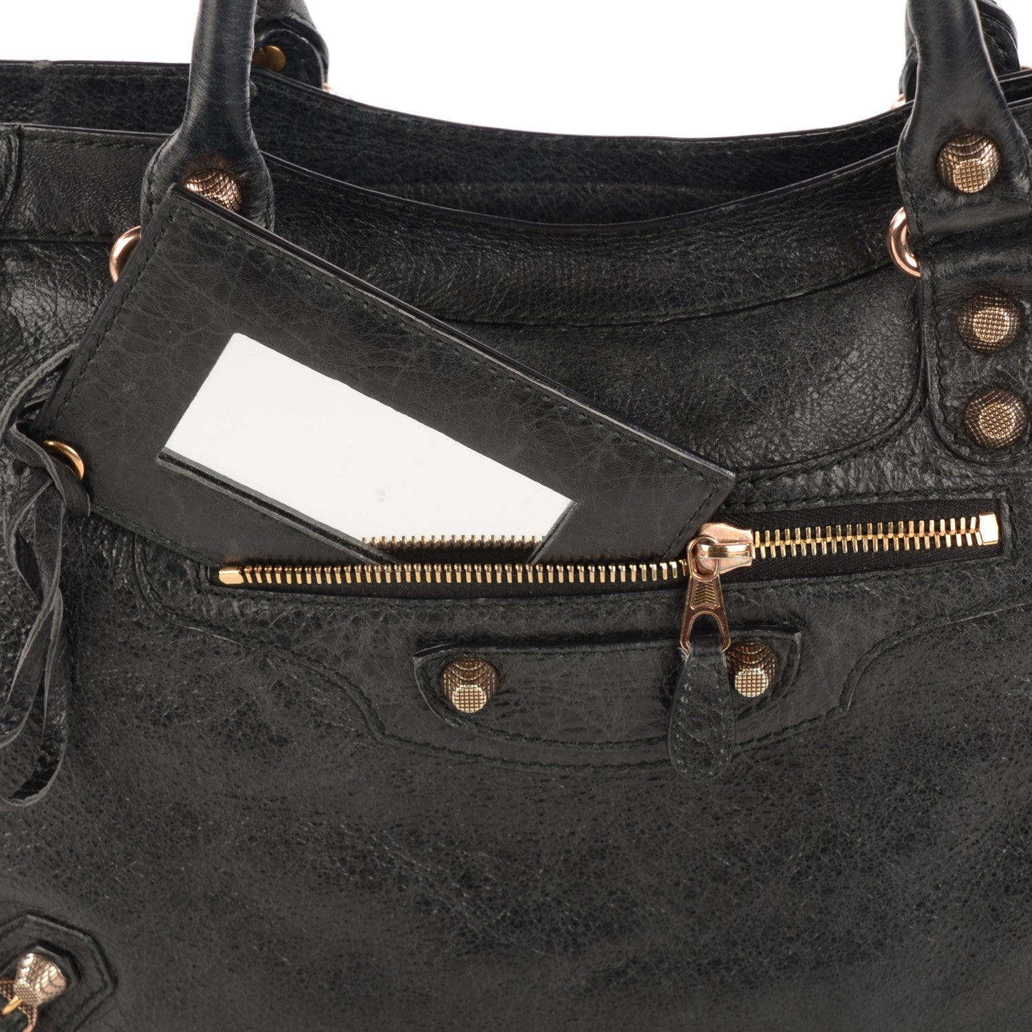 Balenciaga Agneau Giant 12 Rose Gold Hardware City Black 12 of 15