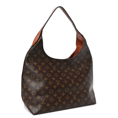 Louis Vuitton Monogram Flower Hobo Caramel 3 of 9