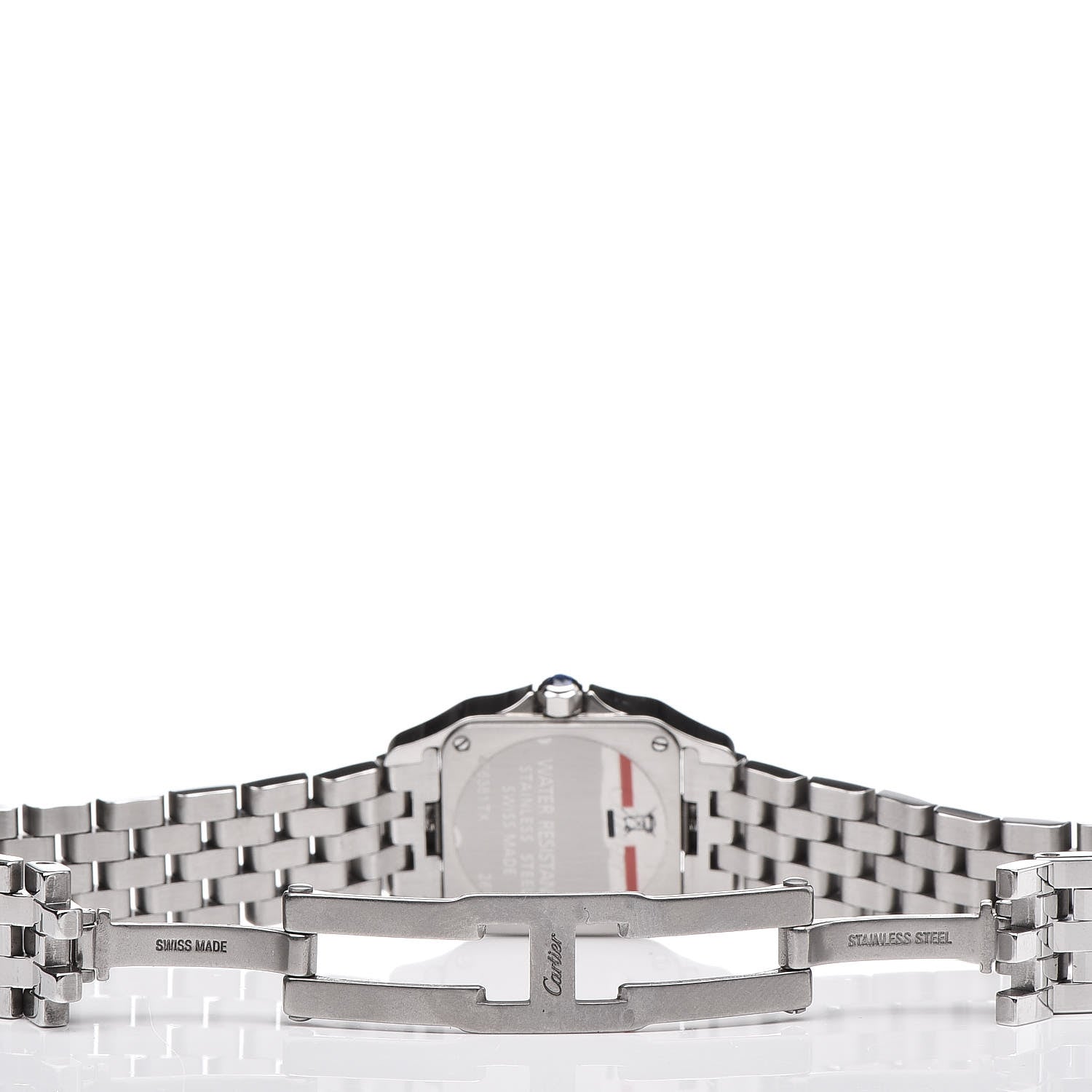 Cartier Stainless Steel 20mm Santos Demoiselle Quartz Watch 5 of 6