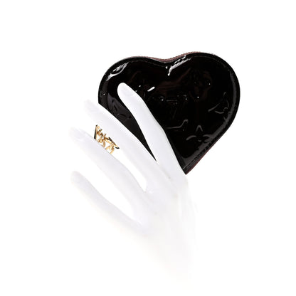 Louis Vuitton Vernis Heart Coin Purse Amarante 2 of 7