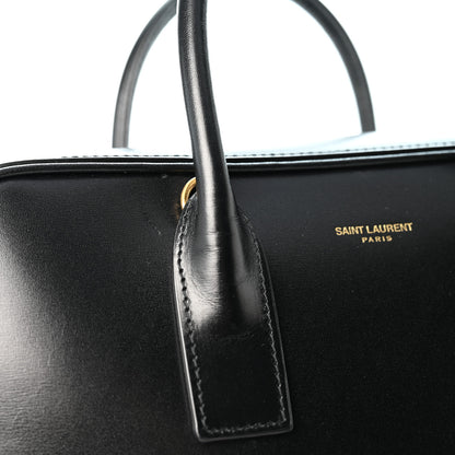 Saint Laurent Smooth Calfskin Small SLP Bauletto Bag Black 10 of 10