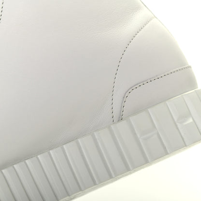 Hermes Calfskin Womens Climb Sneakers 36.5 White 10 of 11