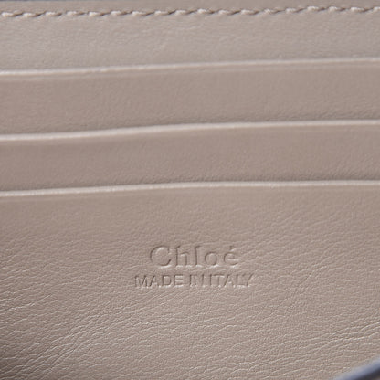 Chloe Suede Calfskin Mini Faye Shoulder Bag Motty Grey 6 of 7