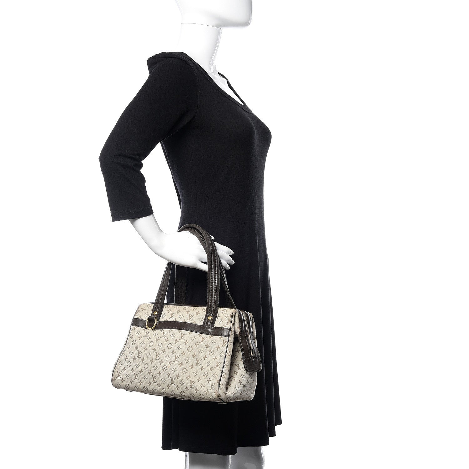 Louis Vuitton Mini Monogram Josephine PM Light Kaki 2 of 18